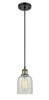 Caledonia - 1 Light - 5 inch - Black Antique Brass - Cord hung - Mini Pendant (516-1P-BAB-G2511-LED)