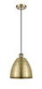 Bristol - 1 Light - 9 inch - Antique Brass - Cord hung - Mini Pendant (516-1P-AB-MBD-9-AB)