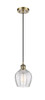 Norfolk - 1 Light - 6 inch - Antique Brass - Cord hung - Mini Pendant (516-1P-AB-G462-6-LED)