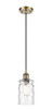 Candor - 1 Light - 5 inch - Antique Brass - Cord hung - Mini Pendant (516-1P-AB-G352-LED)