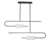 Tuli LED Island in Flat Black (53874-FB-LED)