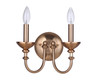 Marlowe 2 Light Wall Sconce In Satin Brass (53762-SB)