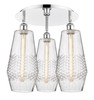 Windham - 3 Light - 19 inch - Polished Chrome - Flush Mount (516-3C-PC-G684-7)