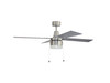 48" Dalton Ceiling Fan in Brushed Polished Nickel (DAL48BNK4)