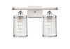 Nestbrook - 2 Light - 15 inch - White Polished Chrome - Bath Vanity Light (516-2W-WPC-M18-PC)