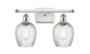 Salina - 2 Light - 16 inch - White Polished Chrome - Bath Vanity Light (516-2W-WPC-G292)