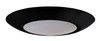 Slim Line 1 Light 4" LED Flushmount in Flat Black (6" Overall Diameter) (X9006-FB-LED)