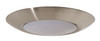 Slim Line 1 Light 4" LED Flushmount in Brushed Polished Nickel (6" Overall Diameter) (X9006-BNK-LED)