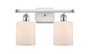 Cobbleskill - 2 Light - 15 inch - White Polished Chrome - Bath Vanity Light (516-2W-WPC-G111-LED)