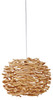 Portable Swag Pendant w/Natural Wood Shade in Natural (SW2001-NT)