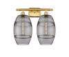 Vaz - 2 Light - 18 inch - Satin Gold - Bath Vanity Light (516-2W-SG-G557-8SM)