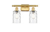 Candor - 2 Light - 15 inch - Satin Gold - Bath Vanity Light (516-2W-SG-G352)