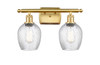 Salina - 2 Light - 16 inch - Satin Gold - Bath Vanity Light (516-2W-SG-G292-LED)