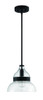 Smyth 1 Light Mini Pendant in Flat Black (P960FB1)