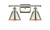 Smithfield - 2 Light - 17 inch - Polished Nickel - Bath Vanity Light (516-2W-PN-M8-LED)