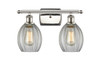 Eaton - 2 Light - 16 inch - Polished Nickel - Bath Vanity Light (516-2W-PN-G82)