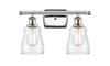 Ellery - 2 Light - 15 inch - Polished Nickel - Bath Vanity Light (516-2W-PN-G392)