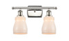 Ellery - 2 Light - 15 inch - Polished Nickel - Bath Vanity Light (516-2W-PN-G391-LED)