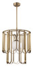 Melody 1 Light Pendant in Satin Brass (54991-SB)