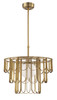 Melody 1 Light Pendant in Satin Brass (54992-SB)