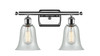 Hanover - 2 Light - 16 inch - Polished Chrome - Bath Vanity Light (516-2W-PC-G2812-LED)