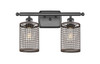 Nestbrook - 2 Light - 15 inch - Oil Rubbed Bronze - Bath Vanity Light (516-2W-OB-M18-OB)
