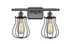 Muselet - 2 Light - 16 inch - Oil Rubbed Bronze - Bath Vanity Light (516-2W-OB-CE513)