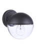Evie 1 Light Small Outdoor Wall Lantern in Midnight (ZA3404-MN)