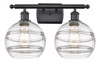 Rochester - 2 Light - 18 inch - Matte Black - Bath Vanity Light (516-2W-BK-G556-8CL)