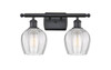Norfolk - 2 Light - 16 inch - Matte Black - Bath Vanity Light (516-2W-BK-G462-6-LED)