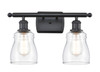 Ellery - 2 Light - 15 inch - Matte Black - Bath Vanity Light (516-2W-BK-G392)