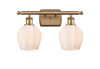 Norfolk - 2 Light - 16 inch - Brushed Brass - Bath Vanity Light (516-2W-BB-G461-6)