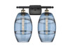 Vaz - 2 Light - 18 inch - Black Antique Brass - Bath Vanity Light (516-2W-BAB-G557-8BL)