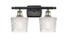 Niagara - 2 Light - 17 inch - Black Antique Brass - Bath Vanity Light (516-2W-BAB-G402)