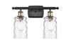 Candor - 2 Light - 15 inch - Black Antique Brass - Bath Vanity Light (516-2W-BAB-G352)