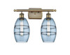 Vaz - 2 Light - 16 inch - Antique Brass - Bath Vanity Light (516-2W-AB-G557-6BL)