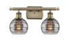 Rochester - 2 Light - 16 inch - Antique Brass - Bath Vanity Light (516-2W-AB-G556-6SM)