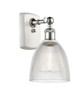 Castile - 1 Light - 6 inch - White Polished Chrome - Sconce (516-1W-WPC-G382)