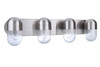 Pill 4 Light Vanity in Brushed Polished Nickel (55004-BNK)