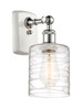 Cobbleskill - 1 Light - 5 inch - White Polished Chrome - Sconce (516-1W-WPC-G1113-LED)