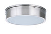 Fenn 1 Light 13" LED Flushmount in Brushed Polished Nickel (X6713-BNK-LED)