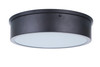 Fenn 1 Light 13" LED Flushmount in Flat Black (X6713-FB-LED)
