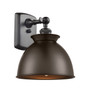 Adirondack - 1 Light - 8 inch - Oil Rubbed Bronze - Sconce (516-1W-OB-M14-OB-LED)