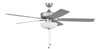 60" Super Pro Fan in Brushed Satin Nickel (S111BN5-60BNGW)
