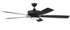 60" Super Pro Fan in Espresso with Blades and Light Kit (S112ESP5-60ESPWLN)