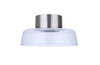 Centric 13.75" LED Flushmount in Brushed Polished Nickel (55182-BNK-LED)