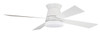 52" Revello Ceiling Fan in White with Blades and Light Kit (REV52W4)