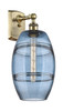 Vaz - 1 Light - 8 inch - Antique Brass - Sconce (516-1W-AB-G557-8BL)