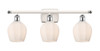 Norfolk - 3 Light - 26 inch - White Polished Chrome - Bath Vanity Light (516-3W-WPC-G461-6-LED)