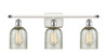 Caledonia - 3 Light - 25 inch - White Polished Chrome - Bath Vanity Light (516-3W-WPC-G259)